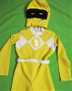 Kids Costumes to Hire - Power Ranger Yellow